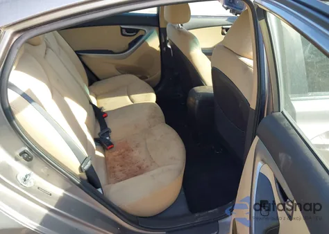 2012 Hyundai Elantra Gls z USA, uszkodzony, nr VIN 5NPDH4AEXCH104708